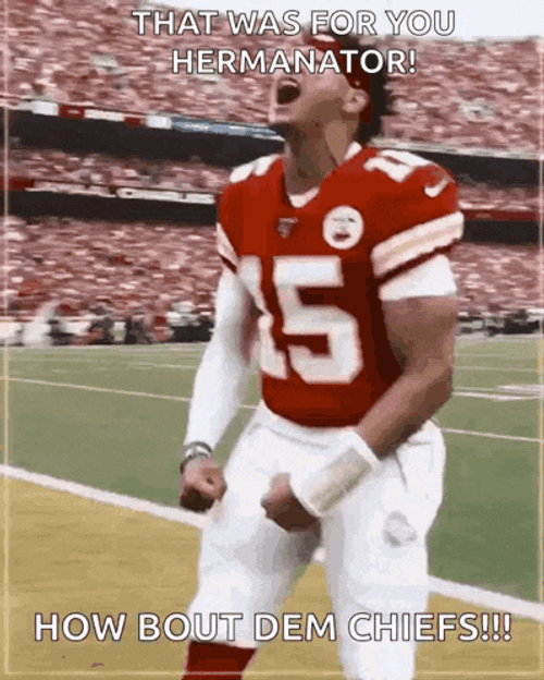 Patrick Mahomes Kansas City Chiefs GIF