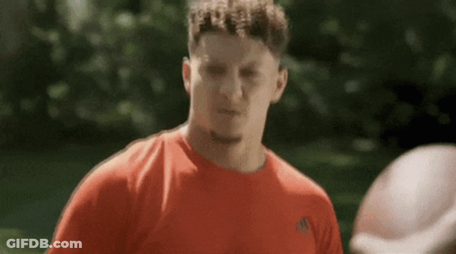 Patrick Mahomes Running Farm Commercial GIF