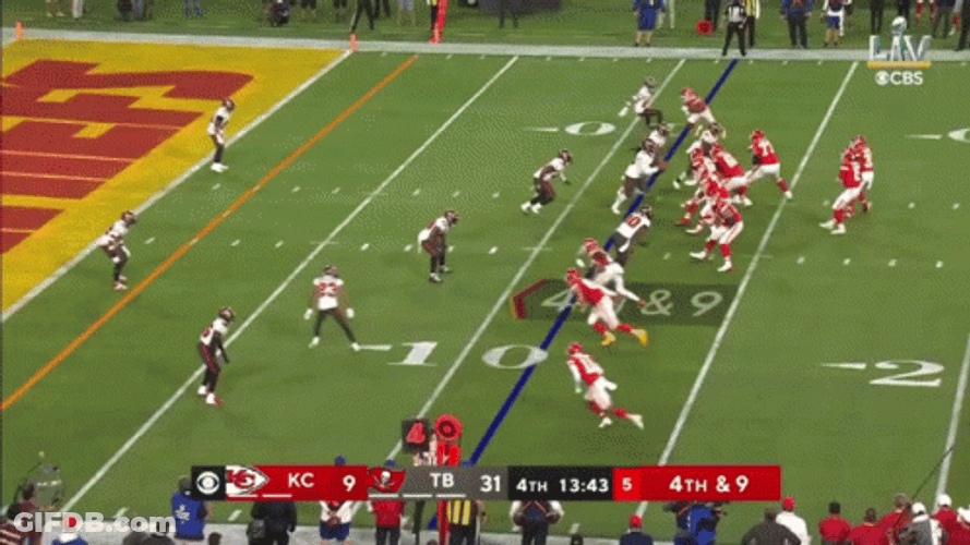 Patrick Mahomes Running With The Ball GIF