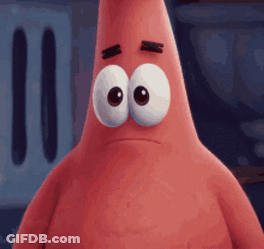 Patrick Meme Heart Hand GIF