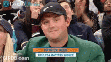 Patrick Reed PGA Masters Winner GIF