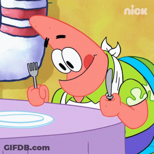 Patrick Sad Starving GIF