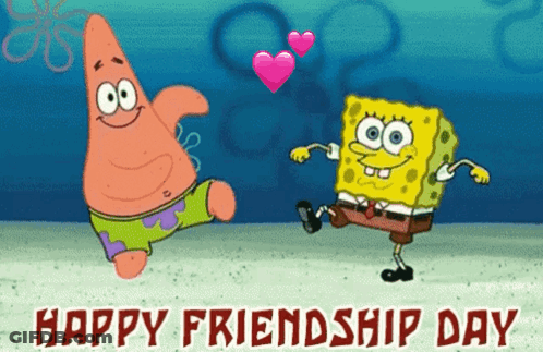 Patrick Star And SpongeBob Dancing GIF