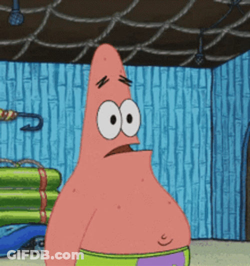 Patrick Star Brain Exploding GIF