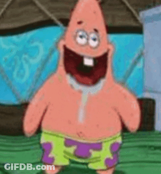 Patrick Star Cartoon Character GIF