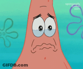 Patrick Star Crying GIF