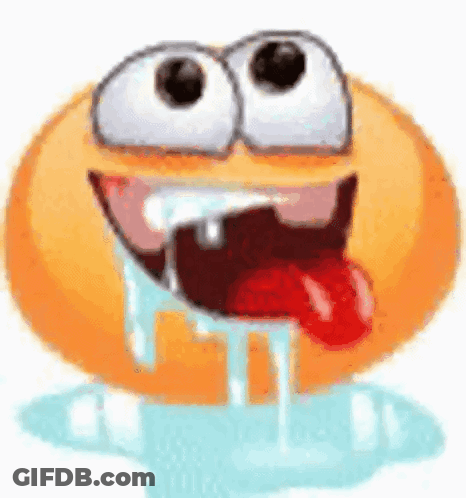 Patrick Star Crying With Water Bottle GIF