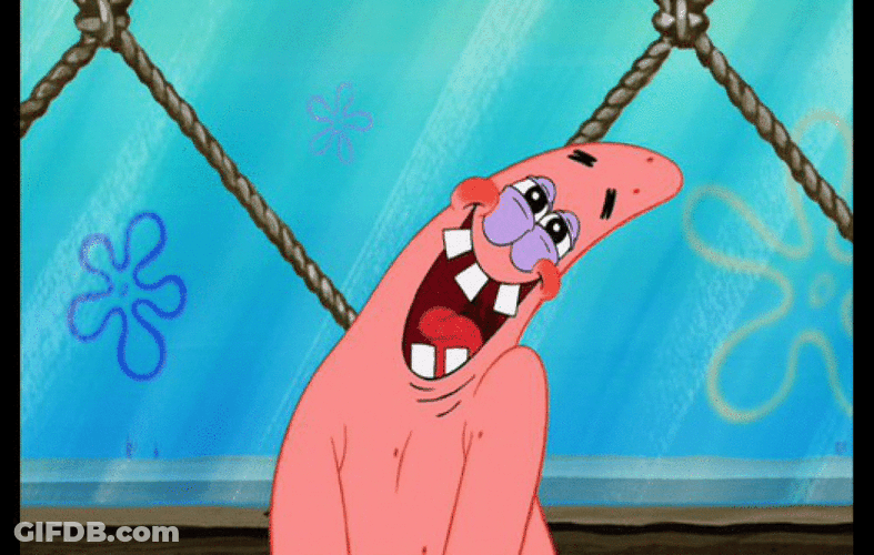 Patrick Star Different Sea Transformations GIF