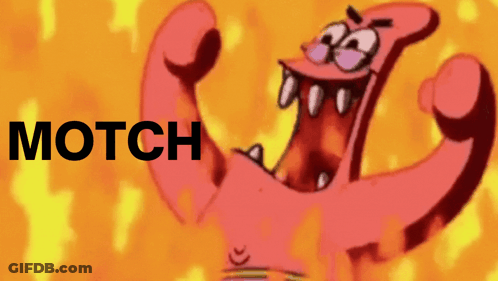 Patrick Star Flexing Muscles GIF