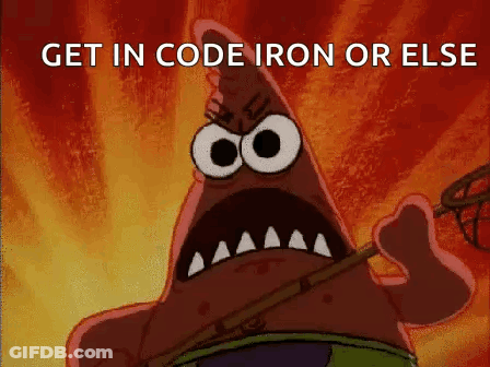 Patrick Star From Spongebob Squarepants Is Angry And Holding A Fishing Net GIF