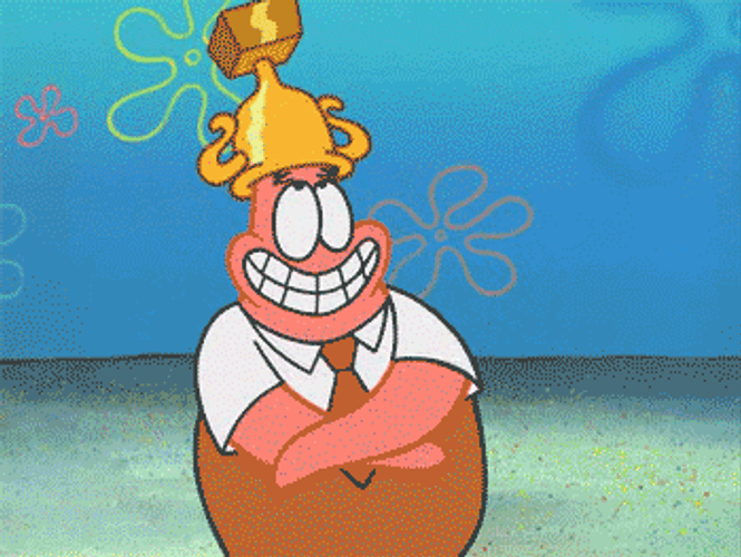 Patrick Star Funny Faces GIF