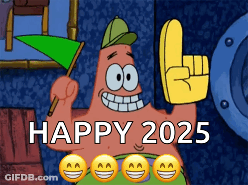 Patrick Star Holding Green Flag And Thumbs Up GIF