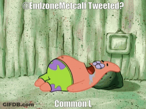 Patrick Star Laying On Floor GIF