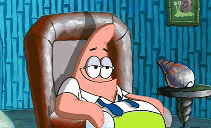 Patrick Star Lol Reaction TV GIF