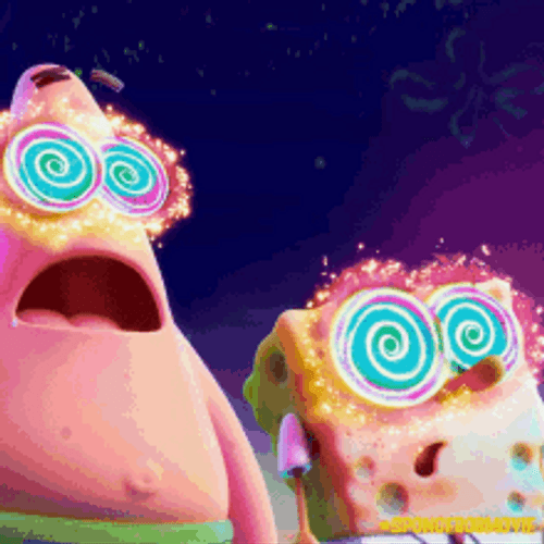 Patrick Star Spongebob Hypnotized GIF