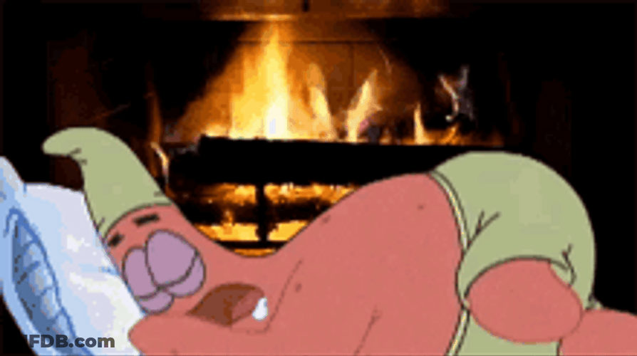 Patrick Star SpongeBob SquarePants Snoring GIF