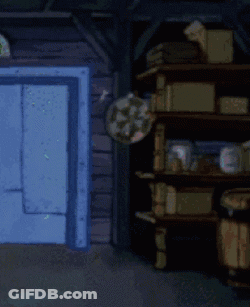 Patrick Star Standing In Doorway GIF