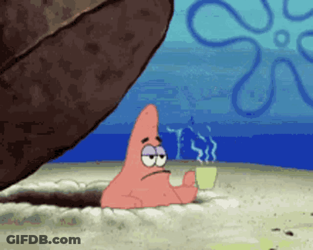 Patrick Star Starfish GIF