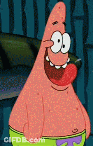 Patrick Star Sticking Tongue Out GIF