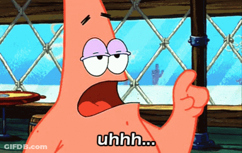 Patrick Star Thumbs Up Uhhh GIF