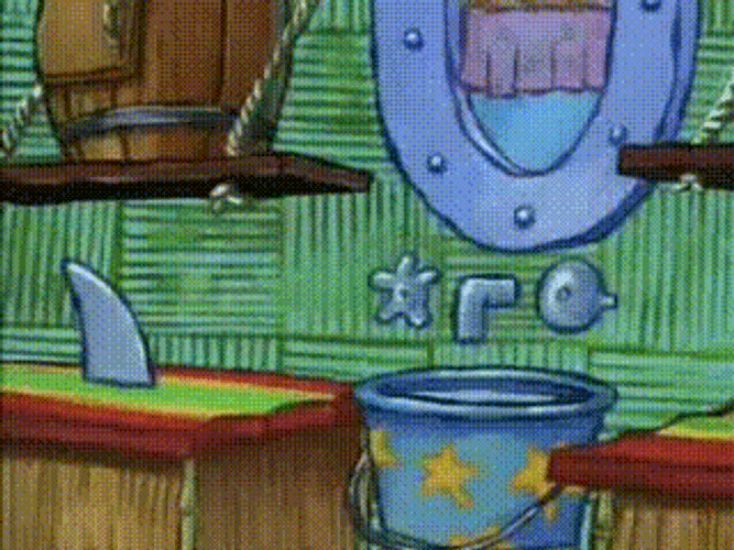 Patrick Star Washing Hands GIF