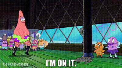 Patrick Star Wearing High Heels GIF