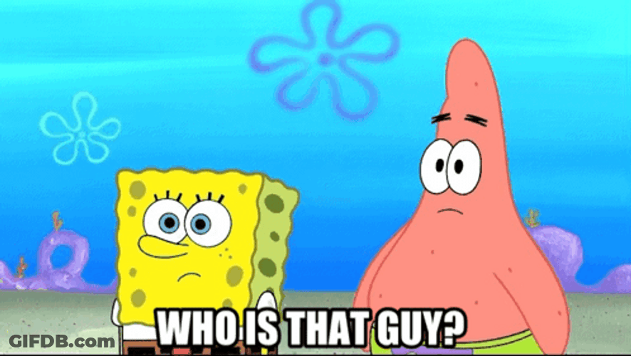 Patrick Star Who Is That GIF