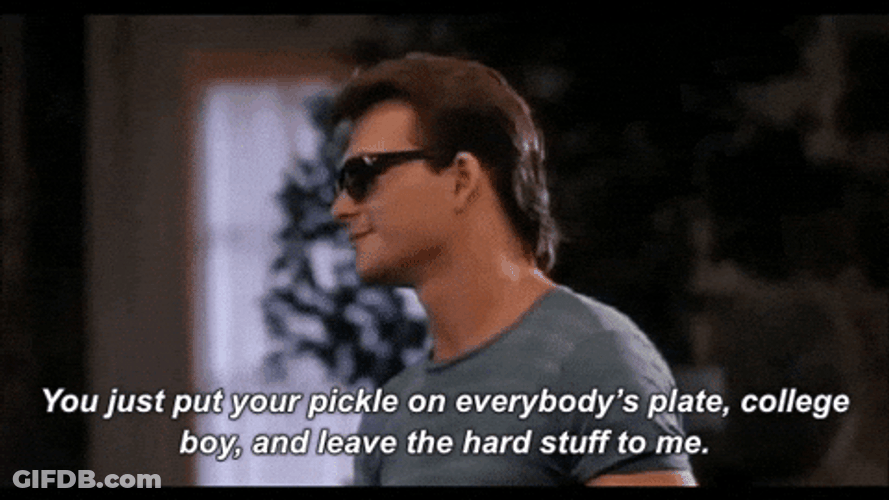 Patrick Swayze Of Dirty Dancing Found Mike And The Boys GIF