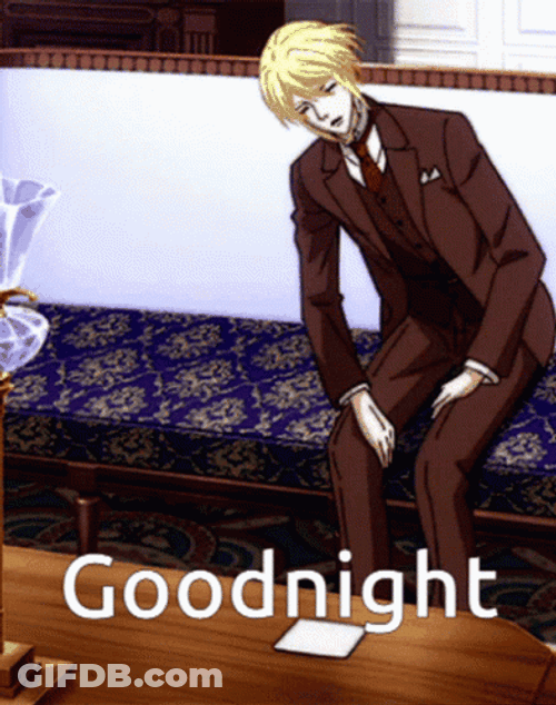 Patriot Good Night Going To Sleep GIF