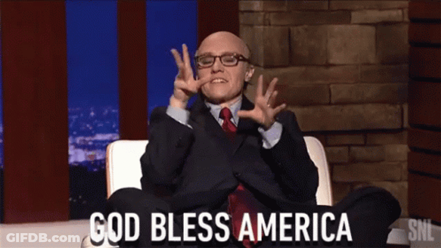 Patriotic Parody Sweater Weather Snl GIF