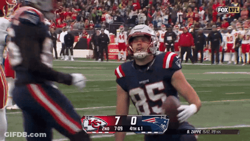 Patriots Vs Chiefs Football On Fox NFL GIF