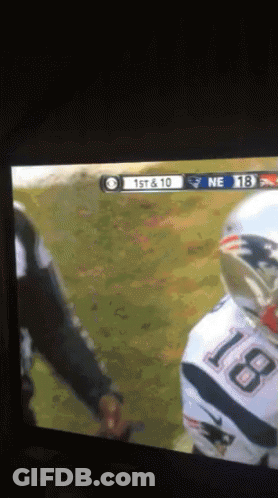 Patriots Vs Ravens Football Game GIF