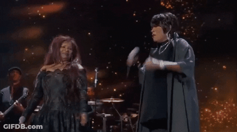 Patti Labelle Chaka Khan High Notes Duet GIF