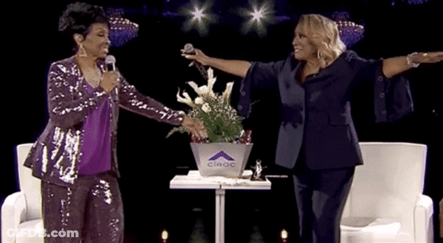 Patti Labelle Gladys Knight Hug GIF