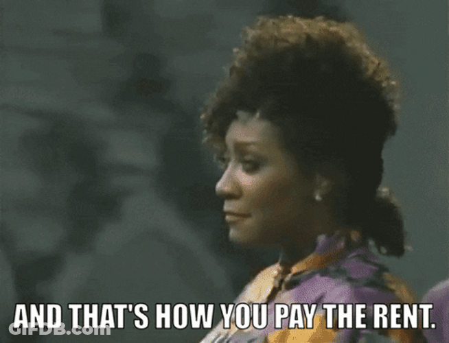 Patti Labelle How You Pay Rent GIF