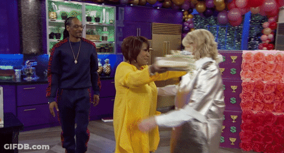 Patti Labelle Martha Stewart Hug GIF