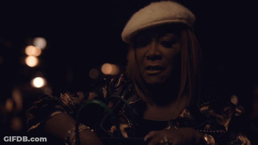 Patti Labelle Pulling Out Gun GIF