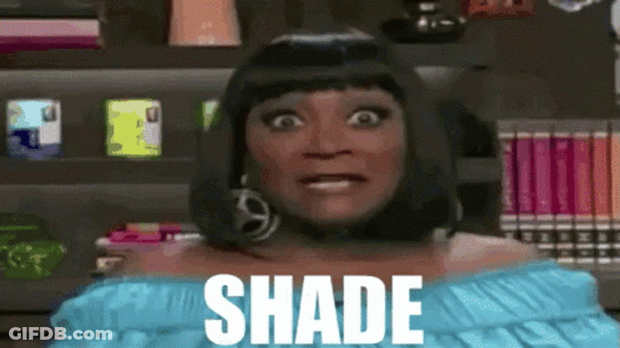 Patti Labelle Surprised Shade GIF