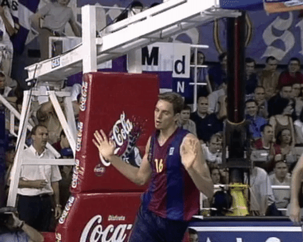 Pau Gasol Hands Up GIF