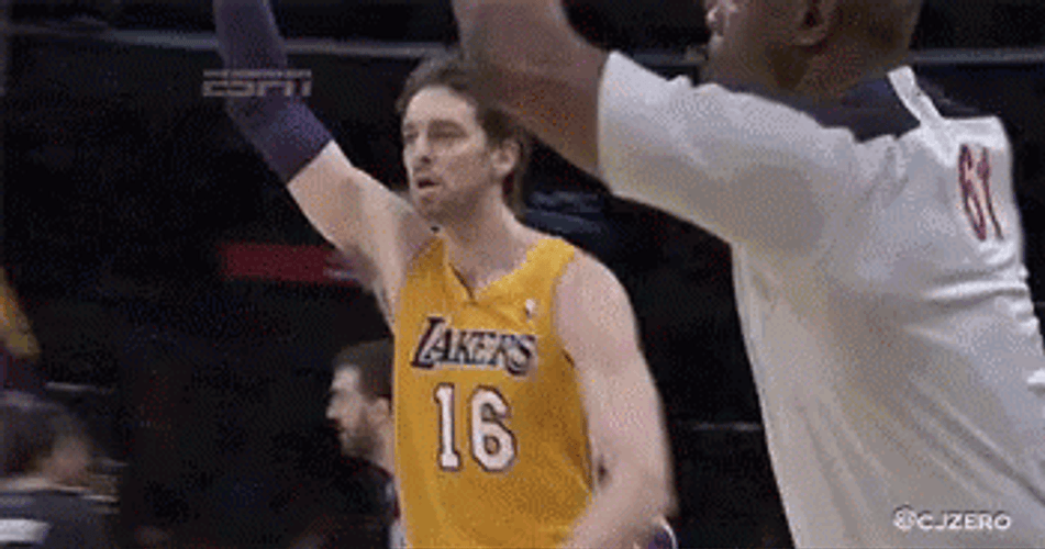 Pau Gasol & Nick Young Laughing GIF