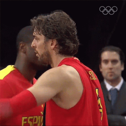 Pau Gasol Sad Hug GIF