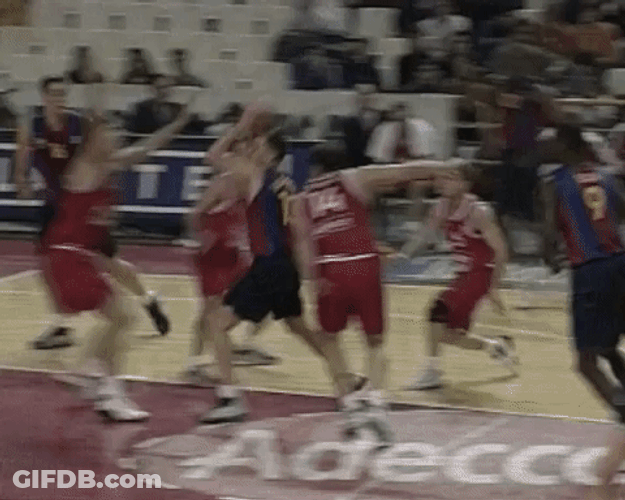 Pau Gasol Slam Dunk GIF