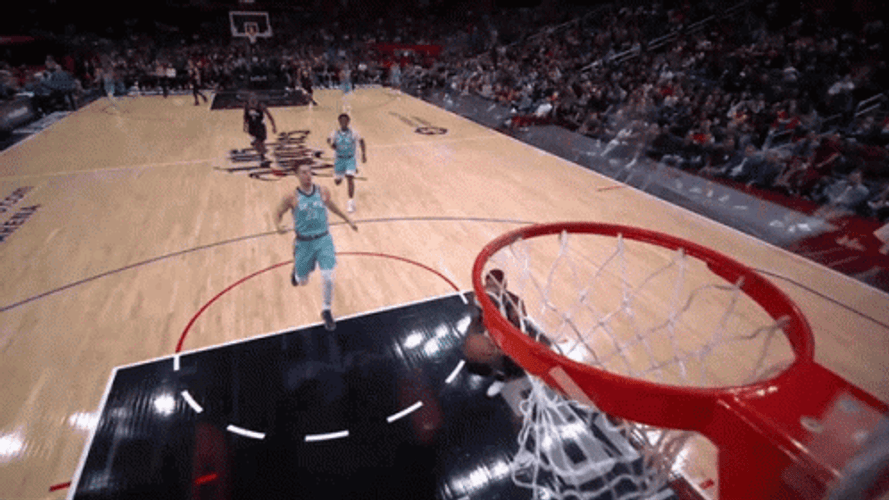 Paul George Windmill Dunk GIF