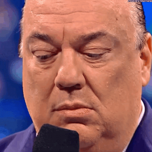 Paul Heyman Look Up GIF