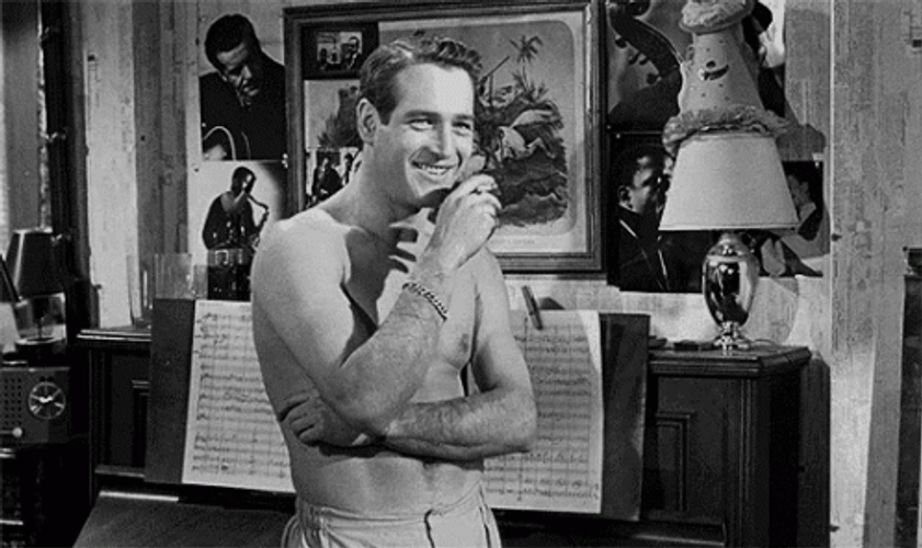 Paul Newman Paris Blues GIF