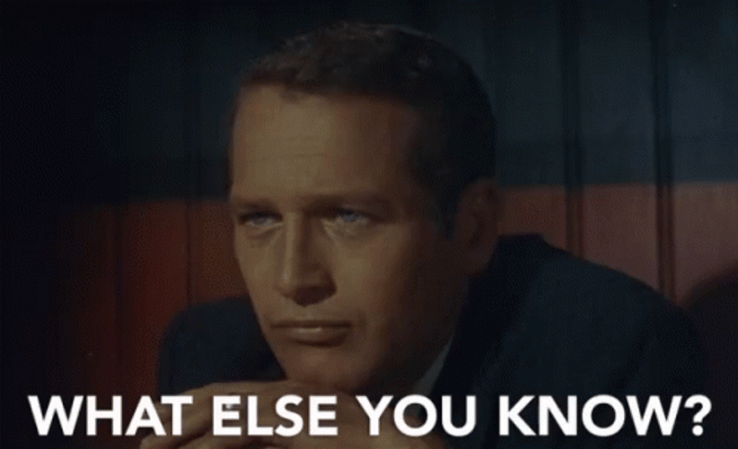Paul Newman What Else You Know GIF