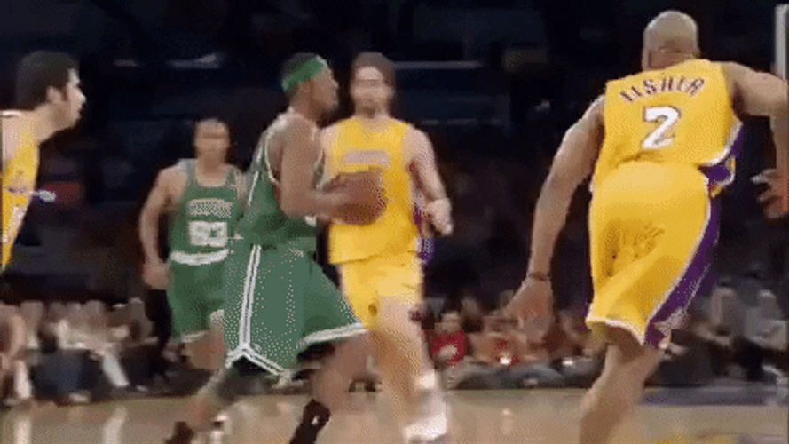 Paul Pierce Faking Moves GIF