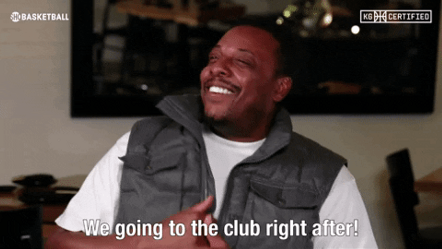 Paul Pierce Going To The Club GIF