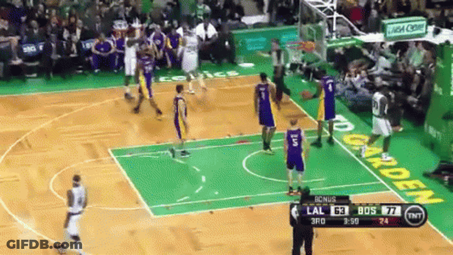 Paul Pierce Madly Walking GIF