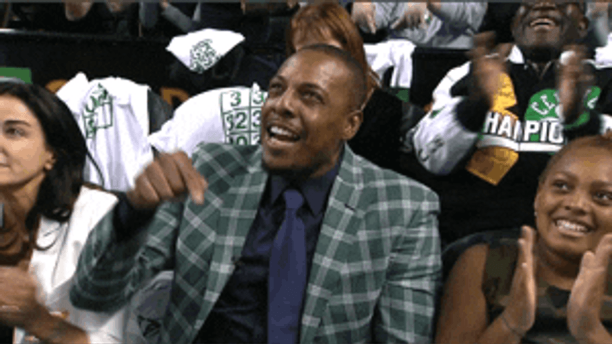 Paul Pierce Pointing Down GIF